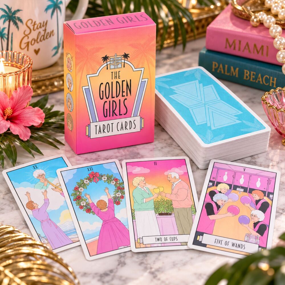 Golden Girls Tarot 78 Cards Dorothy Rose Blanche Sophia New